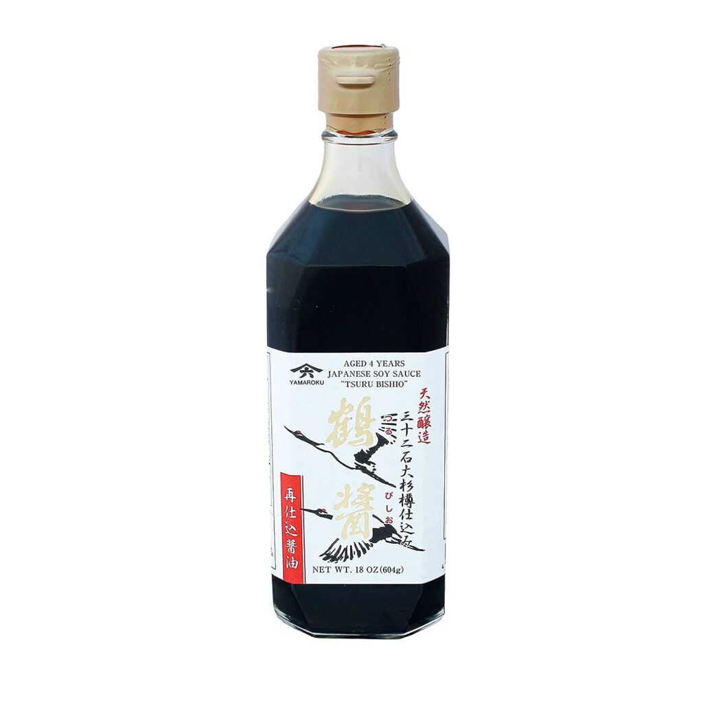 
Yamaroku Shoyu Pure Artisan Dark Sweet Japanese Premium Gourmet Barrel Aged 4 Year Soy Sauce